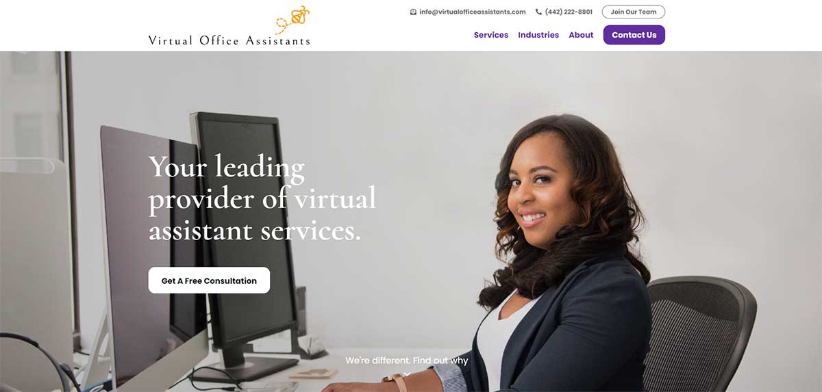 Launch Of Our New Website Virtual Office Assistants Executive Personal Assistants And Bookkeepers 5570